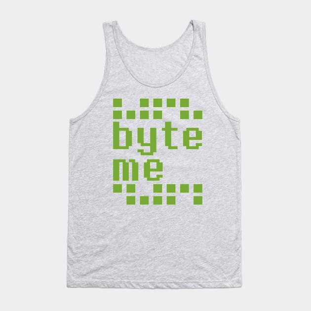 Byte Me Tank Top by oddmatter